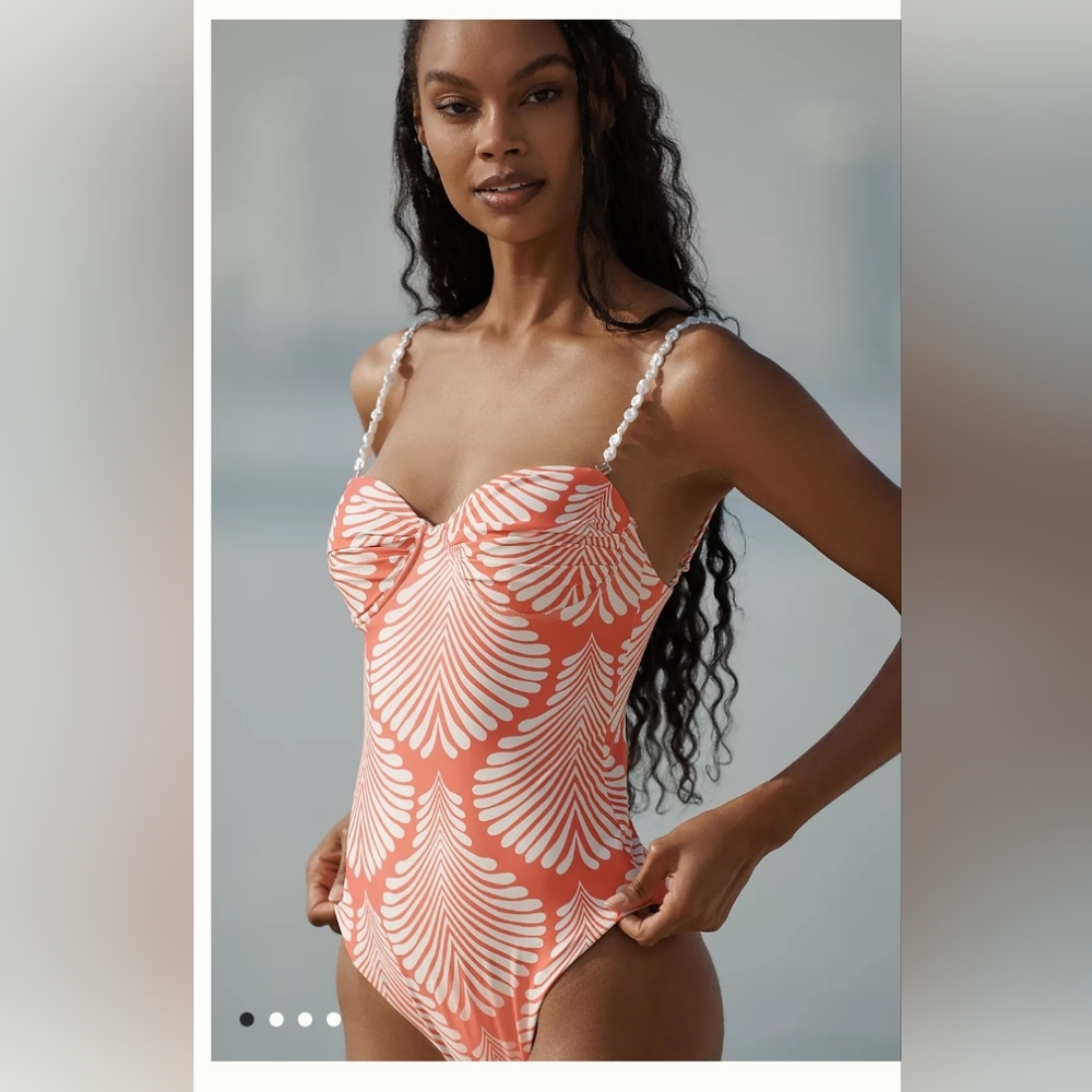 NWT Palmacea Mar Agatha One-Piece Swimsuit sz Med